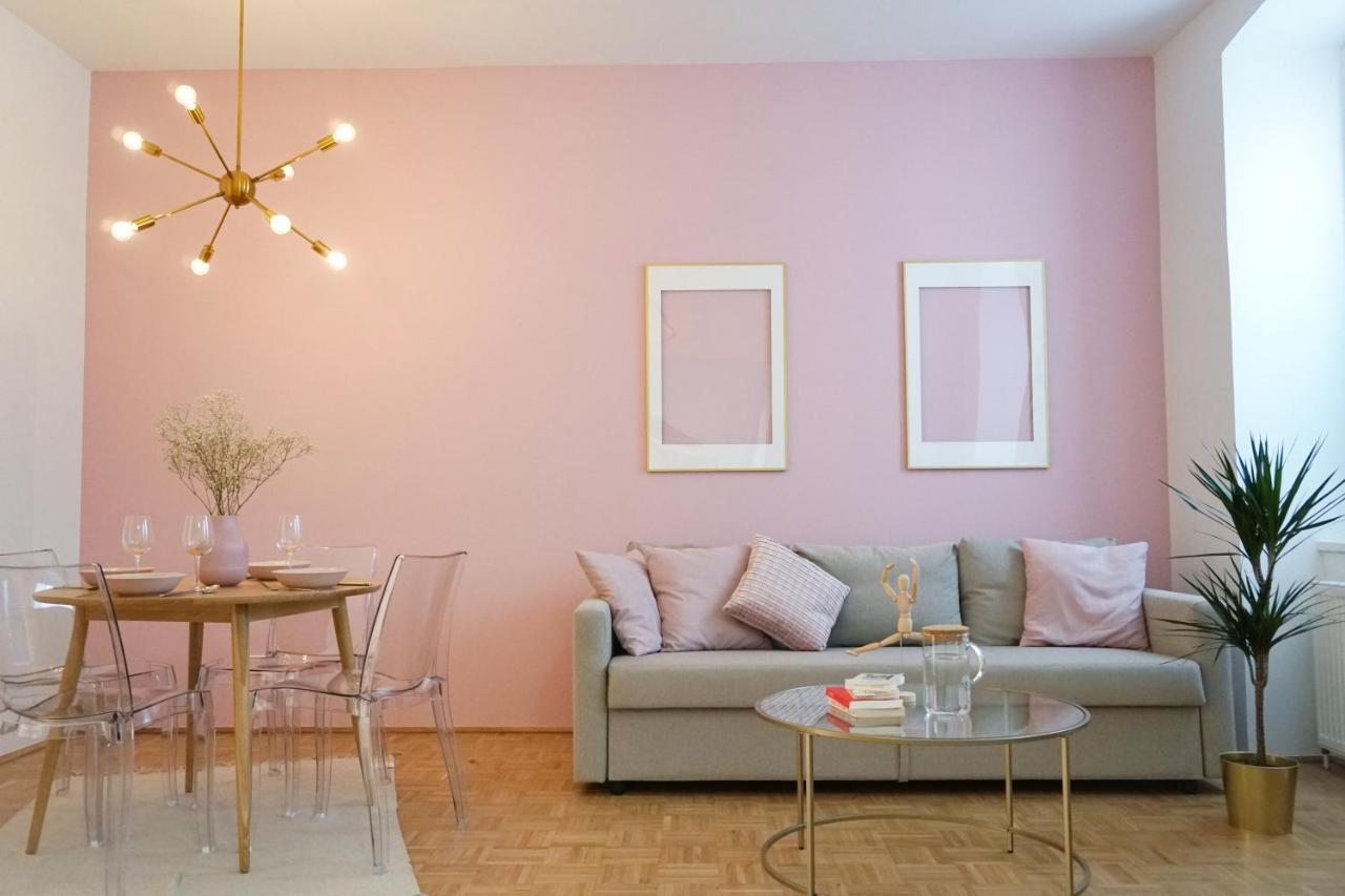 Vibrant Design Apartments - Full Kitchen - Wi-Fi - 18 Mins To City Centre Vienna Luaran gambar